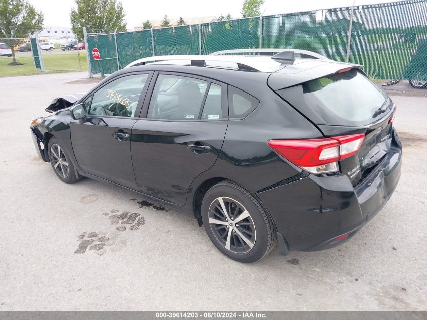 2019 Subaru Impreza 2.0I Premium VIN: 4S3GTAC64K3728224 Lot: 39614203