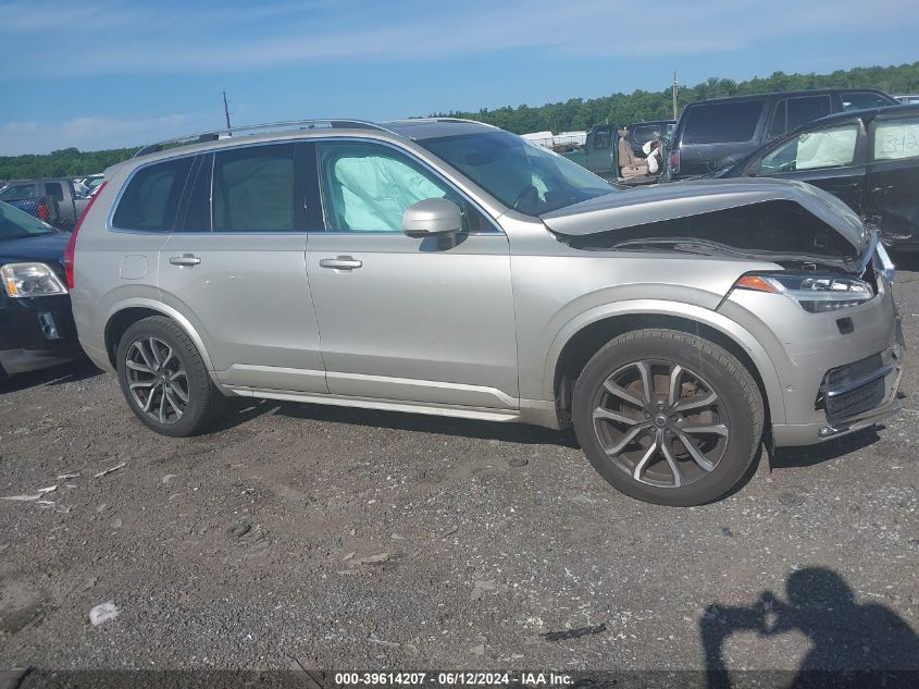 2016 Volvo Xc90 T6 Momentum VIN: YV4A22PK2G1085815 Lot: 39614207