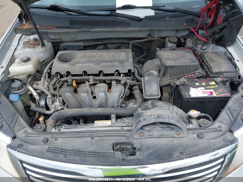 2009 Kia Optima Lx VIN: KNAGE228295317788 Lot: 39614211