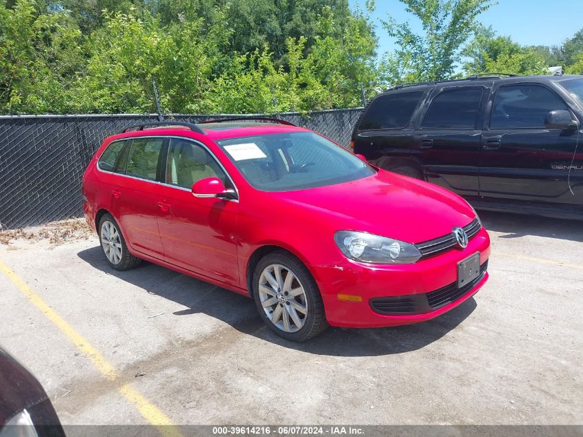 2011 Volkswagen Jetta Sportwagen 2.0L Tdi VIN: 3VWPL7AJ2BM694595 Lot: 39614216