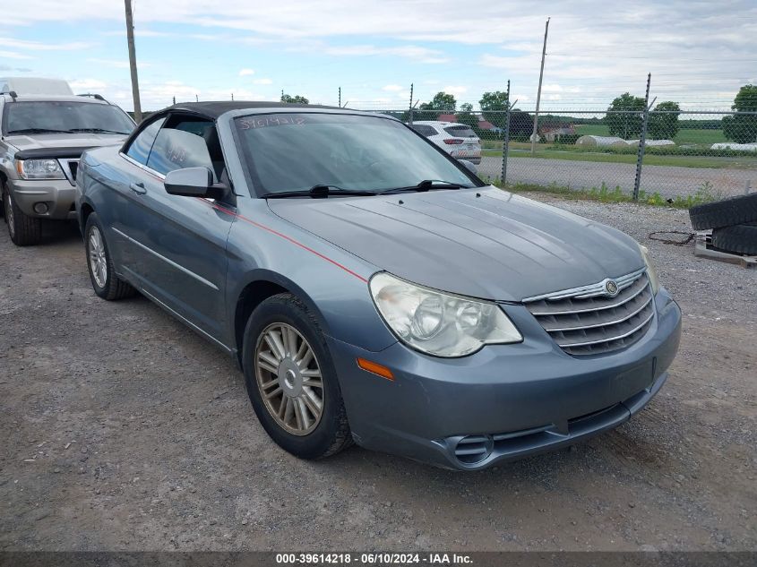 2008 Chrysler Sebring Touring VIN: 1C3LC55R48N135137 Lot: 39614218