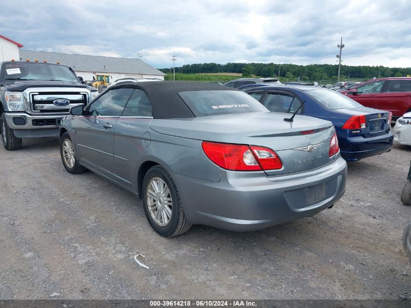 2008 Chrysler Sebring Touring VIN: 1C3LC55R48N135137 Lot: 39614218