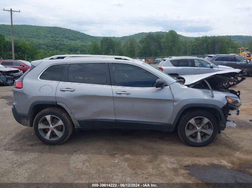 2020 Jeep Cherokee Limited 4X4 VIN: 1C4PJMDNXLD605052 Lot: 39614222