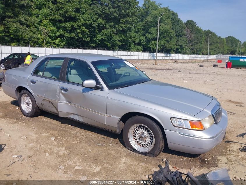 2001 Mercury Grand Marquis Ls VIN: 2MEFM75W91X708818 Lot: 39614227