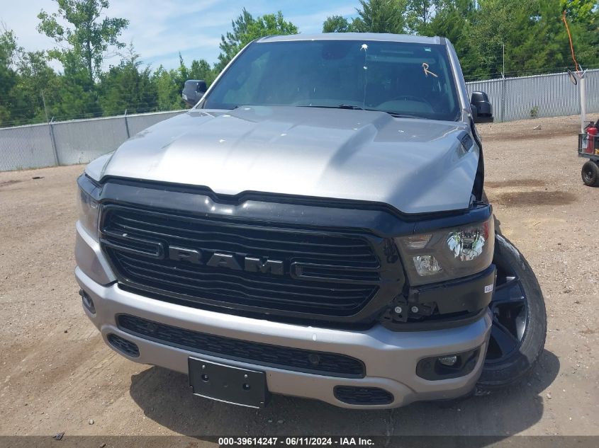 2021 Ram 1500 Big Horn 4X4 5'7 Box VIN: 1C6SRFFT4MN504716 Lot: 39614247