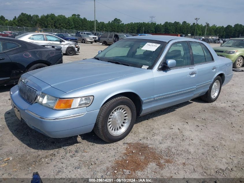 1999 Mercury Grand Marquis Ls VIN: 2MEFM75W7XX631066 Lot: 39614251