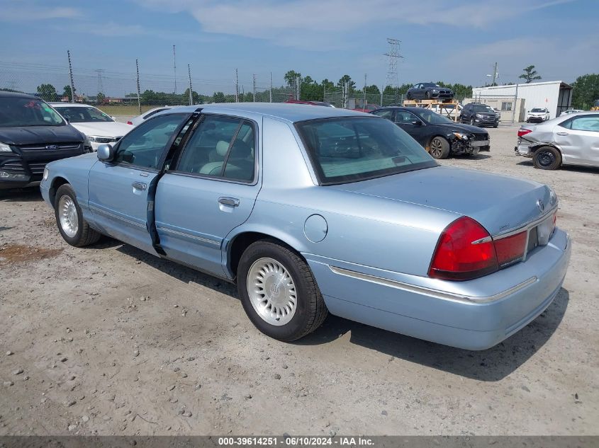 1999 Mercury Grand Marquis Ls VIN: 2MEFM75W7XX631066 Lot: 39614251