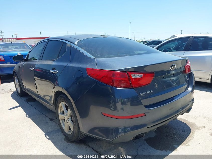 2015 Kia Optima Lx VIN: KNAGM4A70F5591896 Lot: 39614254