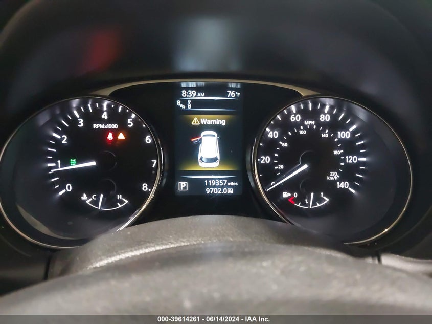 2014 Nissan Rogue Sl VIN: 5N1AT2MV8EC855074 Lot: 39614261