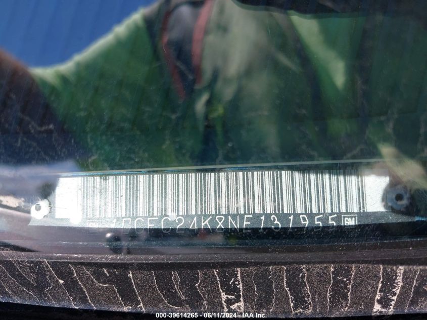 1992 Chevrolet Gmt-400 C2500 VIN: 1GCFC24K8NE131955 Lot: 39614265