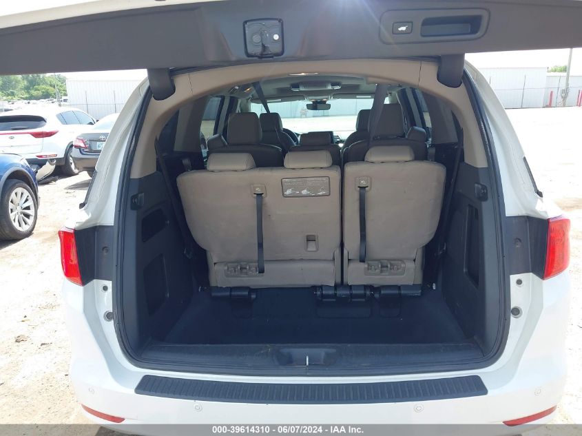 2022 Honda Odyssey Touring VIN: 5FNRL6H86NB041334 Lot: 39614310