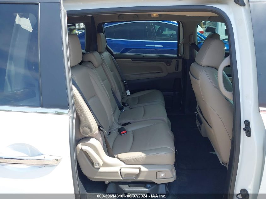 2022 Honda Odyssey Touring VIN: 5FNRL6H86NB041334 Lot: 39614310