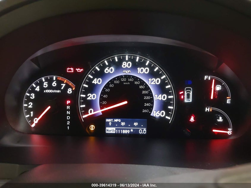 2008 Honda Odyssey Touring VIN: 5FNRL38868B015769 Lot: 39614319