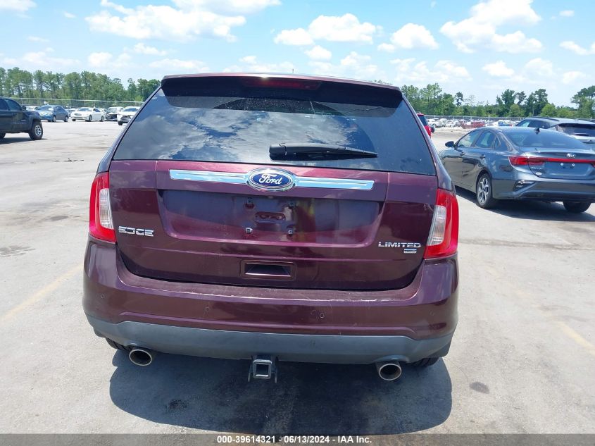 2011 Ford Edge Limited VIN: 2FMDK4KC9BBA04992 Lot: 39614321