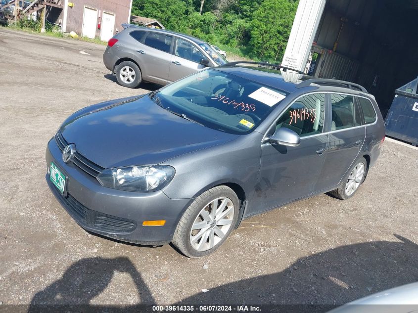 2013 VOLKSWAGEN JETTA SPORTWAGEN 2.0L TDI - 3VWML7AJ2DM655978