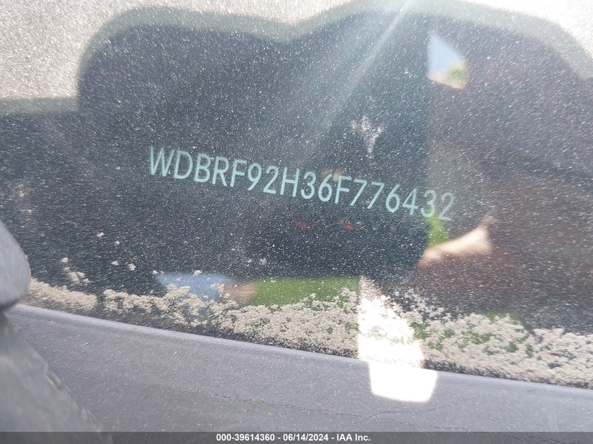 2006 Mercedes-Benz C 280 Luxury 4Matic VIN: WDBRF92H36F776432 Lot: 39614360