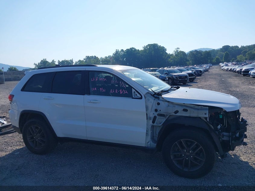 2016 Jeep Grand Cherokee 75Th Anniversary VIN: 1C4RJFAG1GC344075 Lot: 39614372