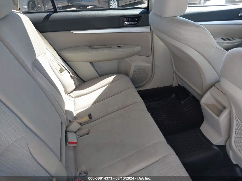 2014 Subaru Outback 2.5I Premium VIN: 4S4BRBCC7E3273891 Lot: 39614373