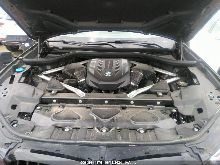 2022 BMW X5 M50I VIN: 5UXJU4C05N9K65459 Lot: 39614375
