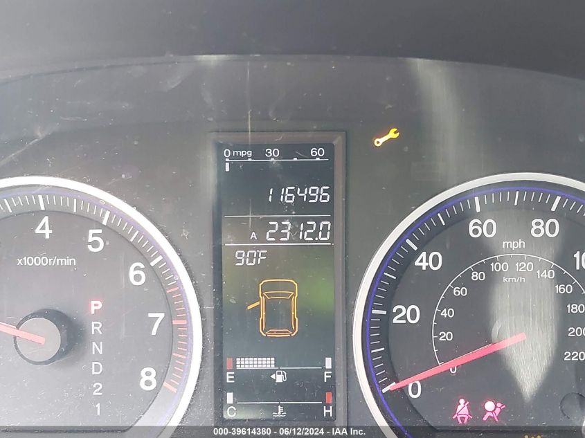 2009 Honda Cr-V Ex VIN: 5J6RE48579L066972 Lot: 39614380