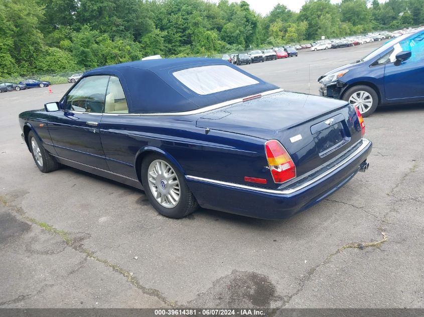 SCBZK14C4WCX61619 | 1998 BENTLEY AZURE