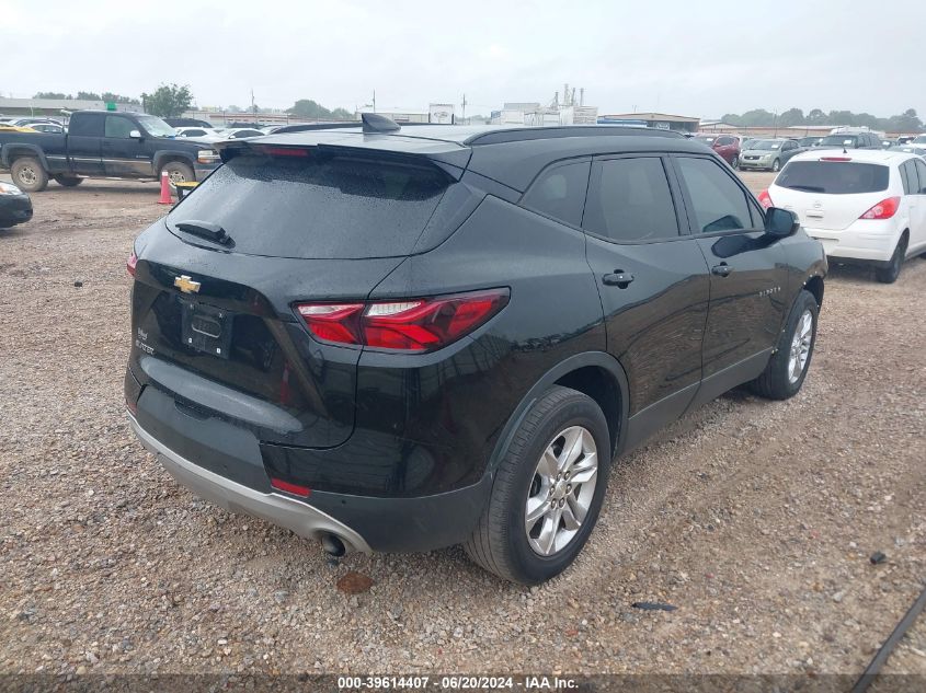 2019 Chevrolet Blazer 1Lt VIN: 3GNKBBRA4KS692051 Lot: 39614407