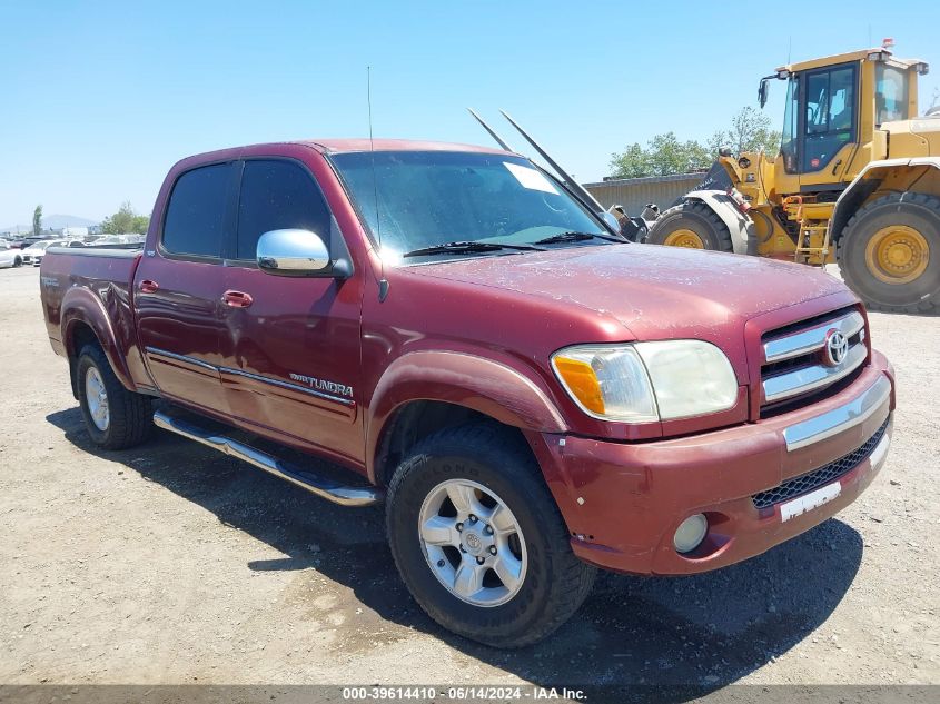 2006 Toyota Tundra Sr5 V8 VIN: 5TBET34156S542520 Lot: 39614410