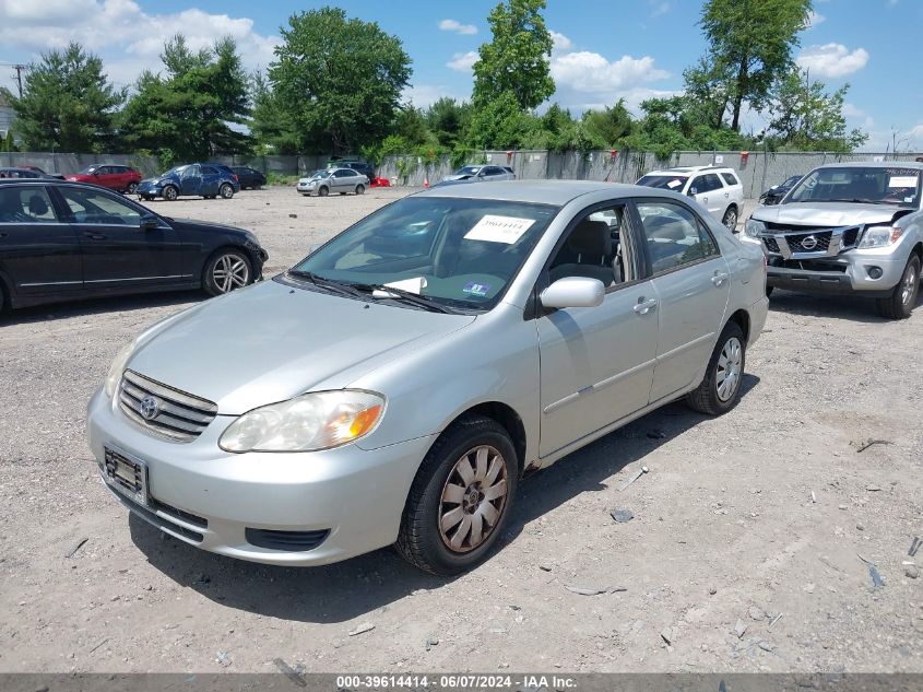 2004 Toyota Corolla Le VIN: JTDBR32E642020479 Lot: 39614414
