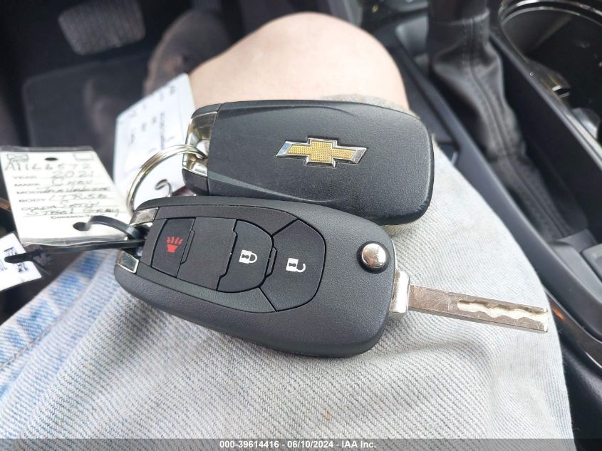 2021 Chevrolet Trailblazer Fwd Ls VIN: KL79MMS25MB166572 Lot: 39614416