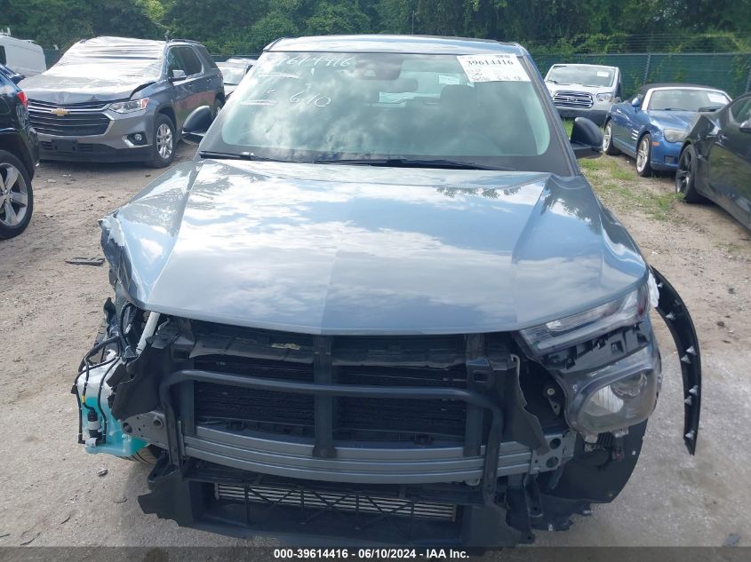 2021 Chevrolet Trailblazer Fwd Ls VIN: KL79MMS25MB166572 Lot: 39614416