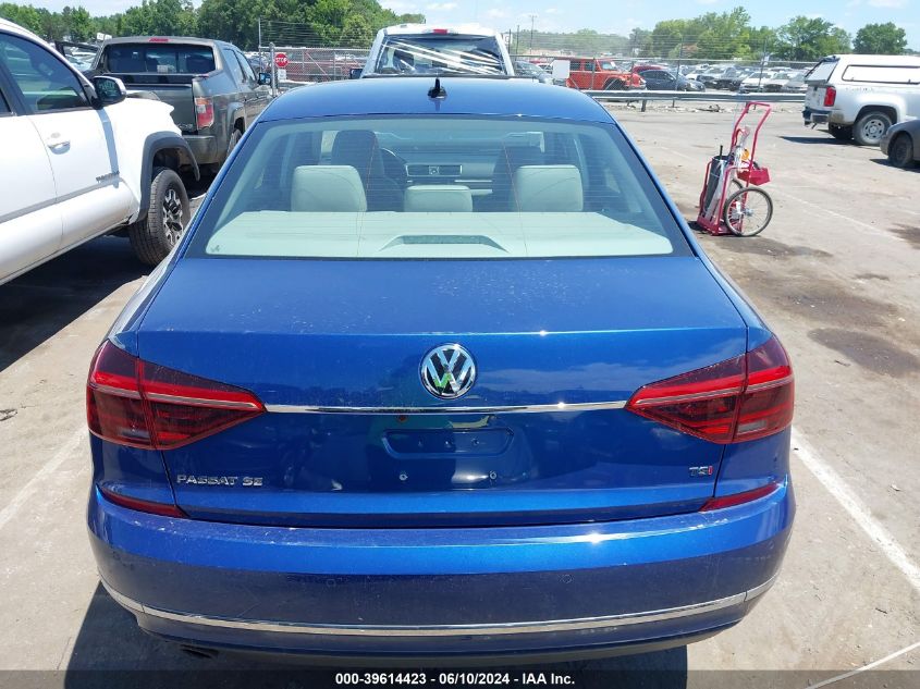 2017 Volkswagen Passat 1.8T Se VIN: 1VWGT7A37HC080993 Lot: 39614423