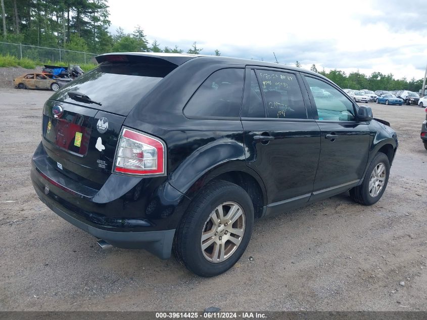 2007 Ford Edge Sel VIN: 2FMDK48C37BA68606 Lot: 39614425