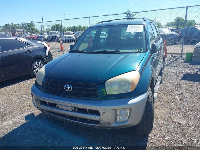 2002 Toyota Rav4 VIN: JTEHH20V626060833 Lot: 39614455