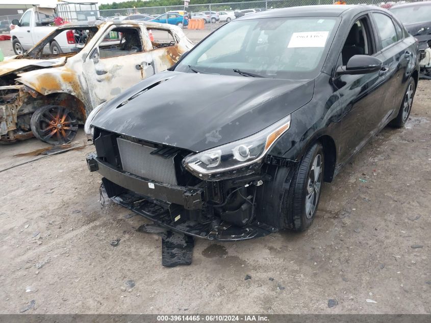 2021 Kia Forte Lxs VIN: 3KPF24AD6ME391620 Lot: 39614465