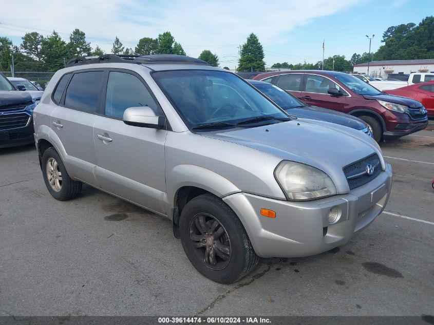 2006 Hyundai Tucson Gls/Limited VIN: KM8JN72D56U304033 Lot: 39614474