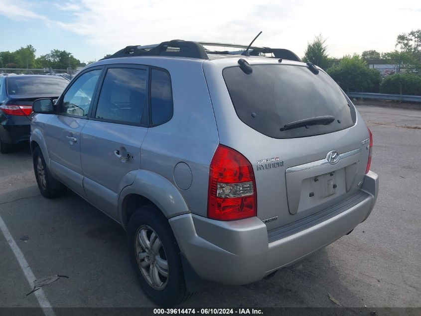 2006 Hyundai Tucson Gls/Limited VIN: KM8JN72D56U304033 Lot: 39614474