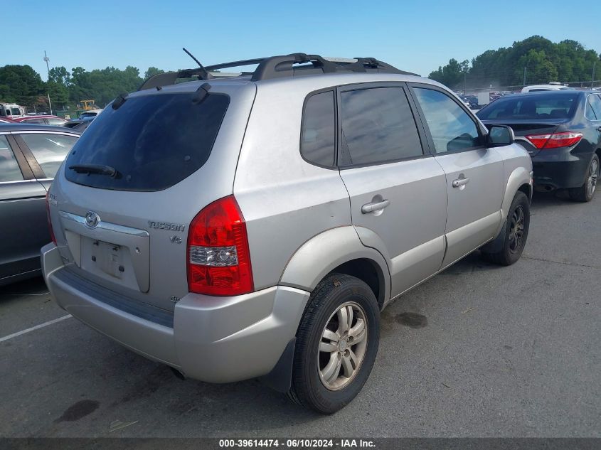 2006 Hyundai Tucson Gls/Limited VIN: KM8JN72D56U304033 Lot: 39614474