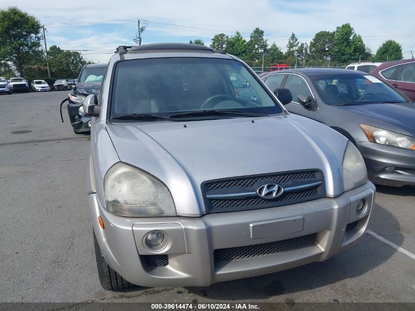 2006 Hyundai Tucson Gls/Limited VIN: KM8JN72D56U304033 Lot: 39614474