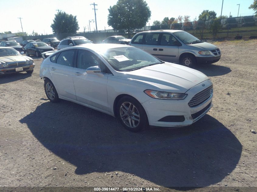 2013 Ford Fusion Se VIN: 3FA6P0H70DR105544 Lot: 39614477