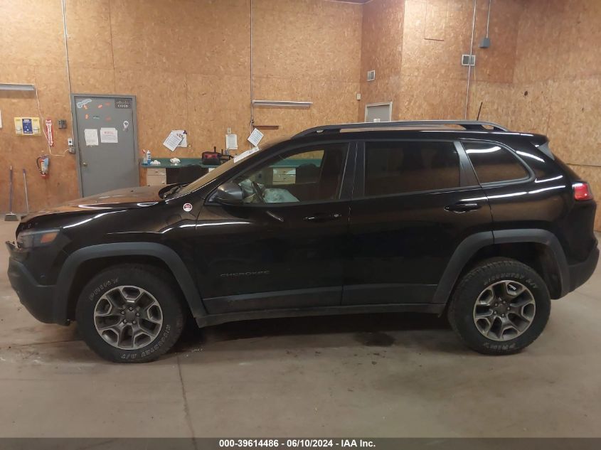 2021 Jeep Cherokee Trailhawk 4X4 VIN: 1C4PJMBX6MD153381 Lot: 39614486