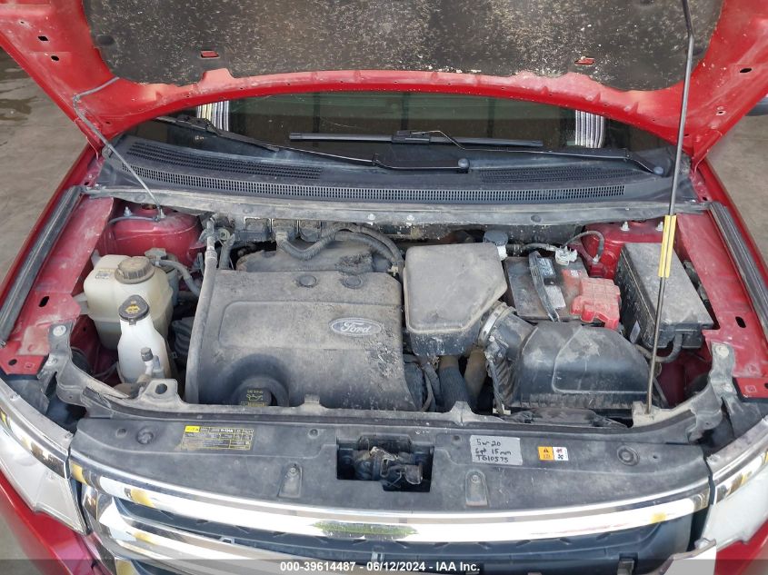 2013 Ford Edge Sel VIN: 2FMDK4JC4DBA03267 Lot: 39614487