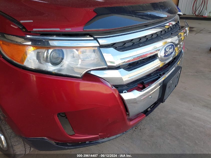 2013 Ford Edge Sel VIN: 2FMDK4JC4DBA03267 Lot: 39614487