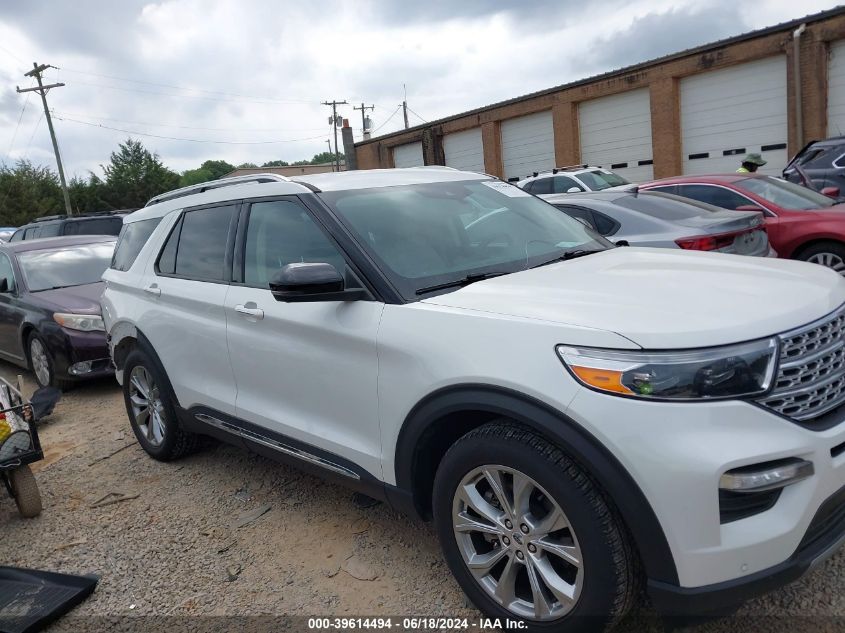 2021 Ford Explorer Limited VIN: 1FMSK7FH7MGB93359 Lot: 39614494