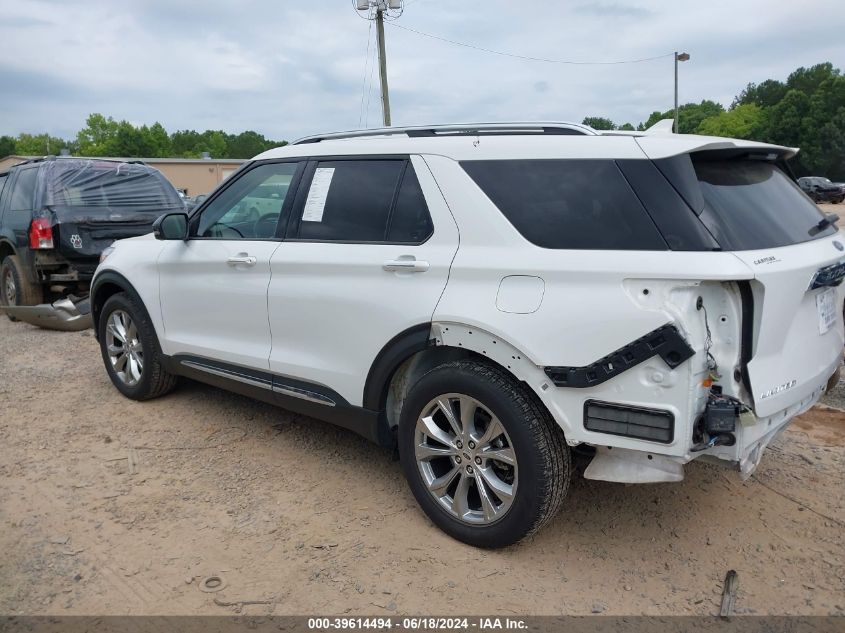 2021 Ford Explorer Limited VIN: 1FMSK7FH7MGB93359 Lot: 39614494