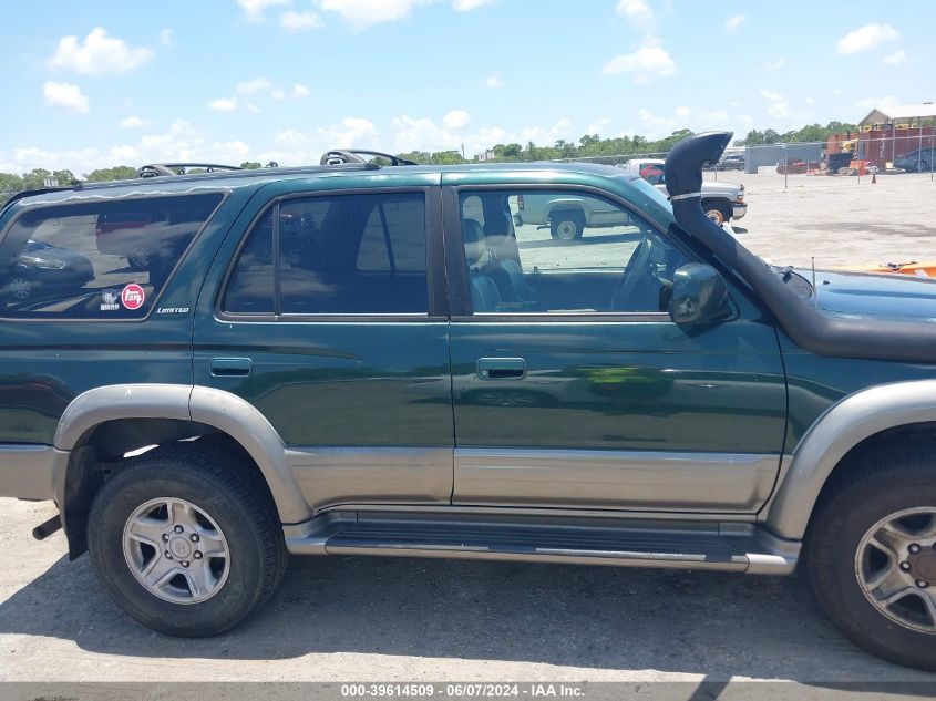 2000 Toyota 4Runner Limited V6 VIN: JT3HN87RXY9038371 Lot: 39614509