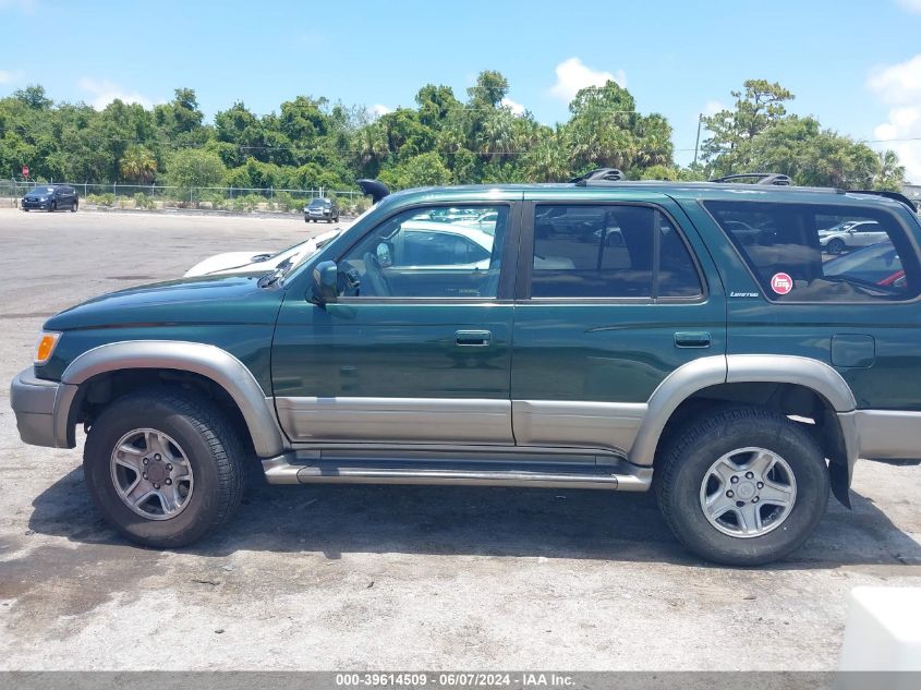 2000 Toyota 4Runner Limited V6 VIN: JT3HN87RXY9038371 Lot: 39614509