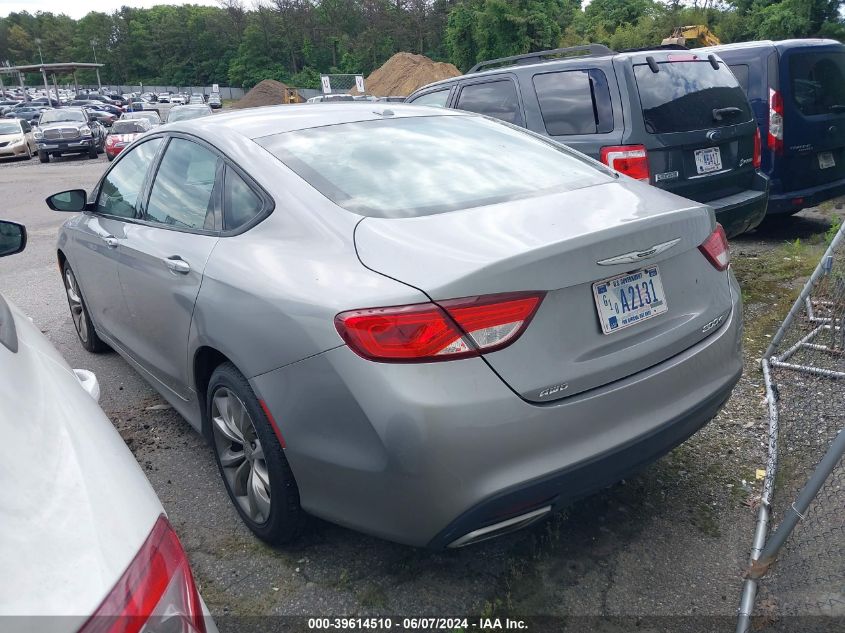 2016 Chrysler 200 S VIN: 1C3CCCDG2GN191175 Lot: 39614510