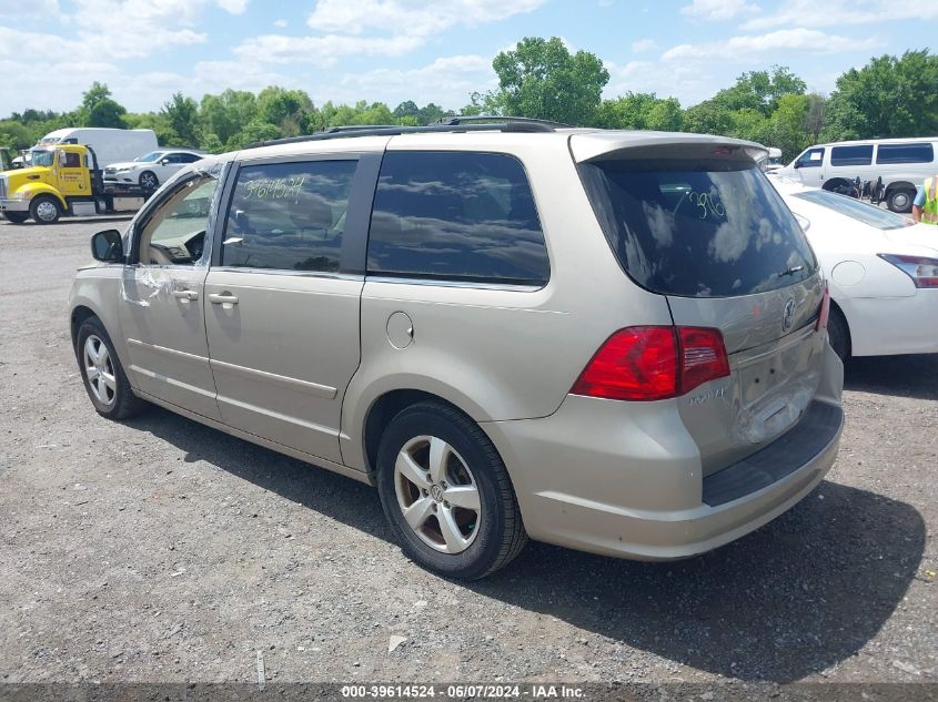 2009 Volkswagen Routan Se VIN: 2V8HW34199R586386 Lot: 39614524