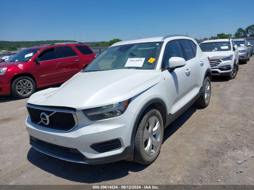 2022 Volvo Xc40 T4 Momentum VIN: YV4AC2HKXN2706186 Lot: 39614534