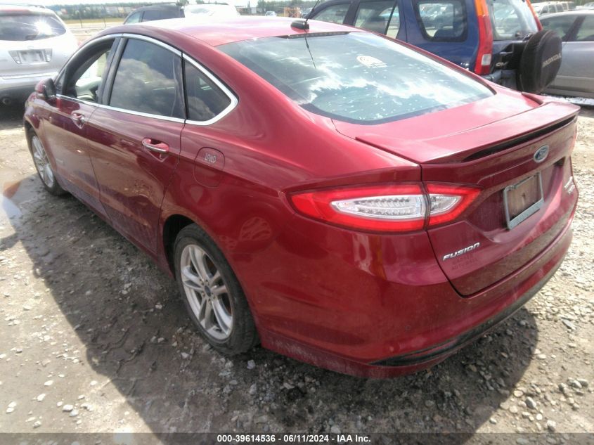 3FA6P0RUXGR110565 | 2016 FORD FUSION HYBRID